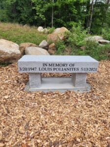 Memorial Bench for Lou